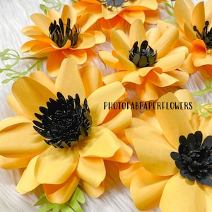 Paper Flower Center Bundle 1 Digitale Datei | SVG/PNG | SvgCenter | Cricut Schneidedateien | Png Mitte | 6 Papierblumen Center Designs