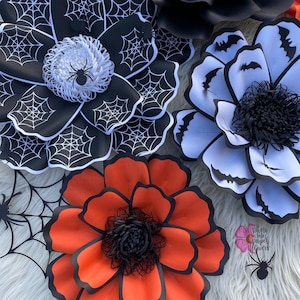 Paper Flower Template 4  Digital File | PDF/SVG/PNG | paper flower backdrop | giant paper flower | large paper flowers