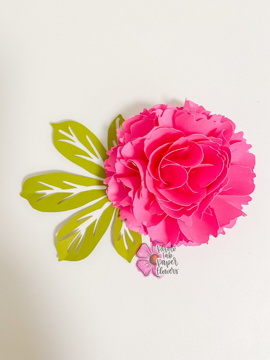 Carnation Mini Paper Flower Digital File Png Svg Pdf Dxf Paper Carnation Mini Paper Flower Digital File Png Svg Pdf Dxf Paper