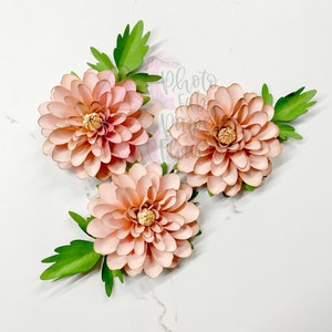 File digitale Kelli Mini Paper Flower / PNG / SVG / tutorial sui fiori di carta / fiore di carta / piccoli fiori di carta / modello