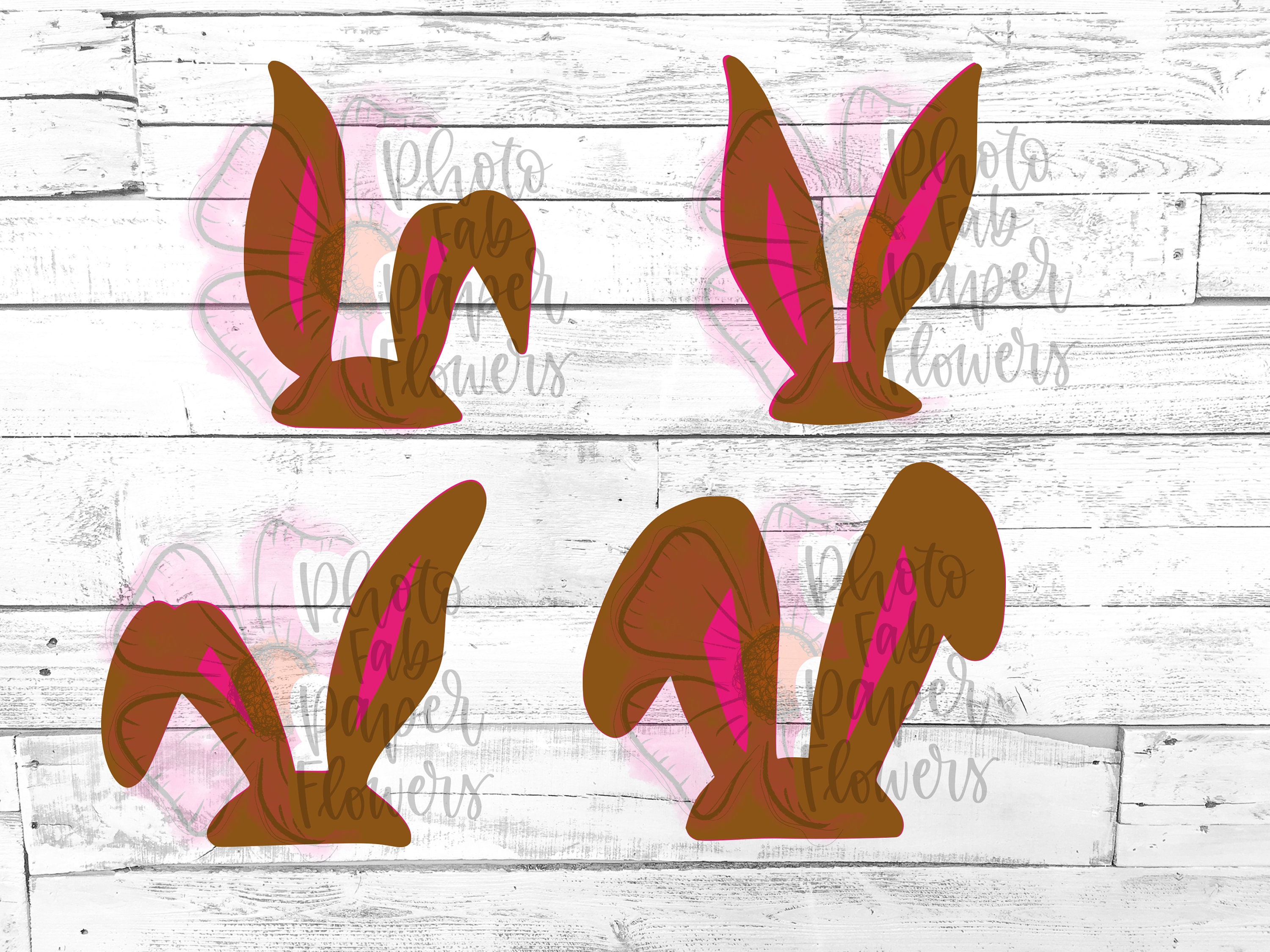 Bunny Ears SVG PNG DXF Pdf Digital Files | Easter Bunny | Cricut ...