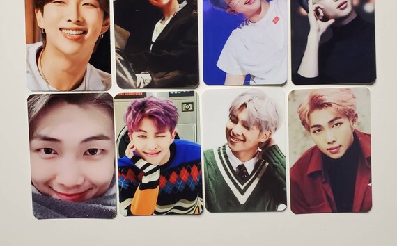 Bts Rm Namjoon Photocards Set Of 12 Etsy