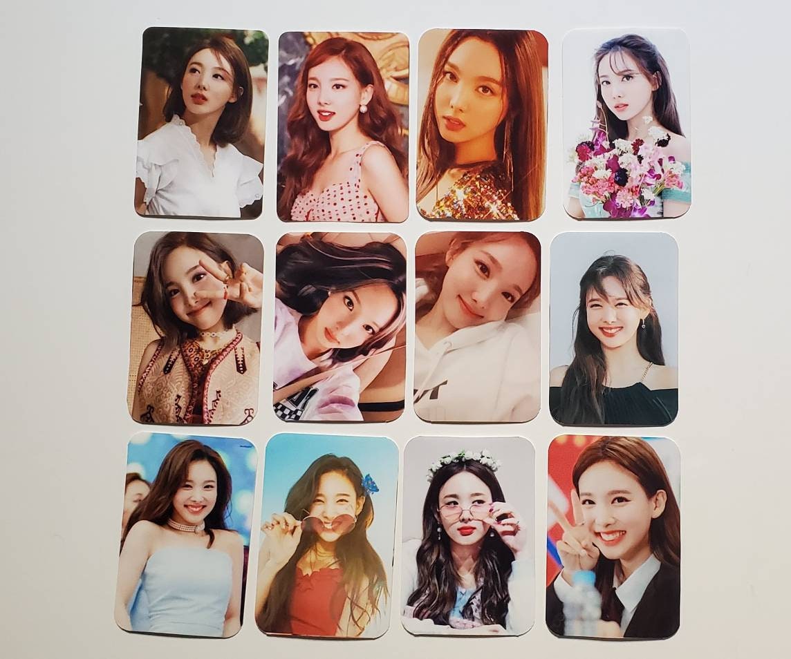 TWICE Nayeon Photocards Set of 12 Etsy