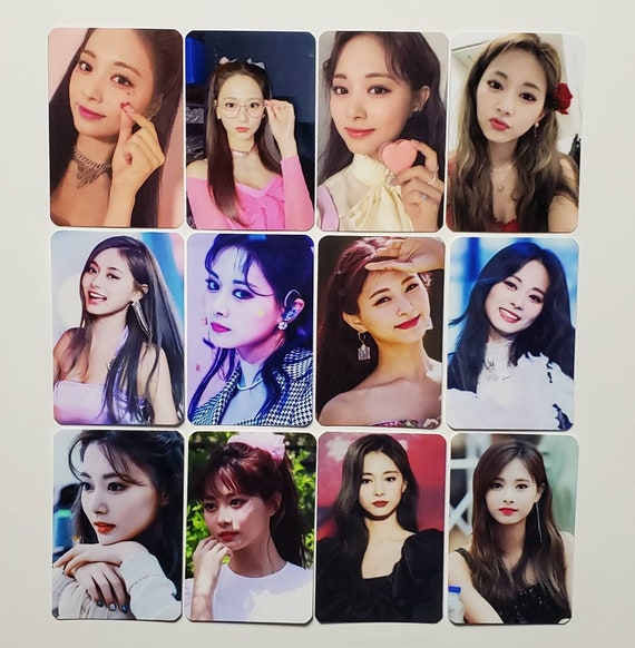 Twice Tzuyu Photocards Set Of 12 Etsy Finland