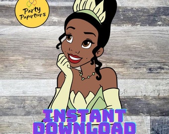 Free Free 243 Princess Tiana Birthday Svg SVG PNG EPS DXF File