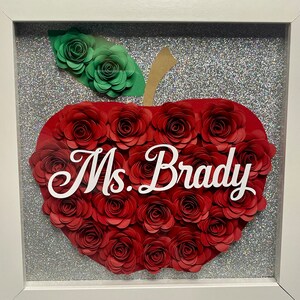 Apple Shadow Box. - Etsy