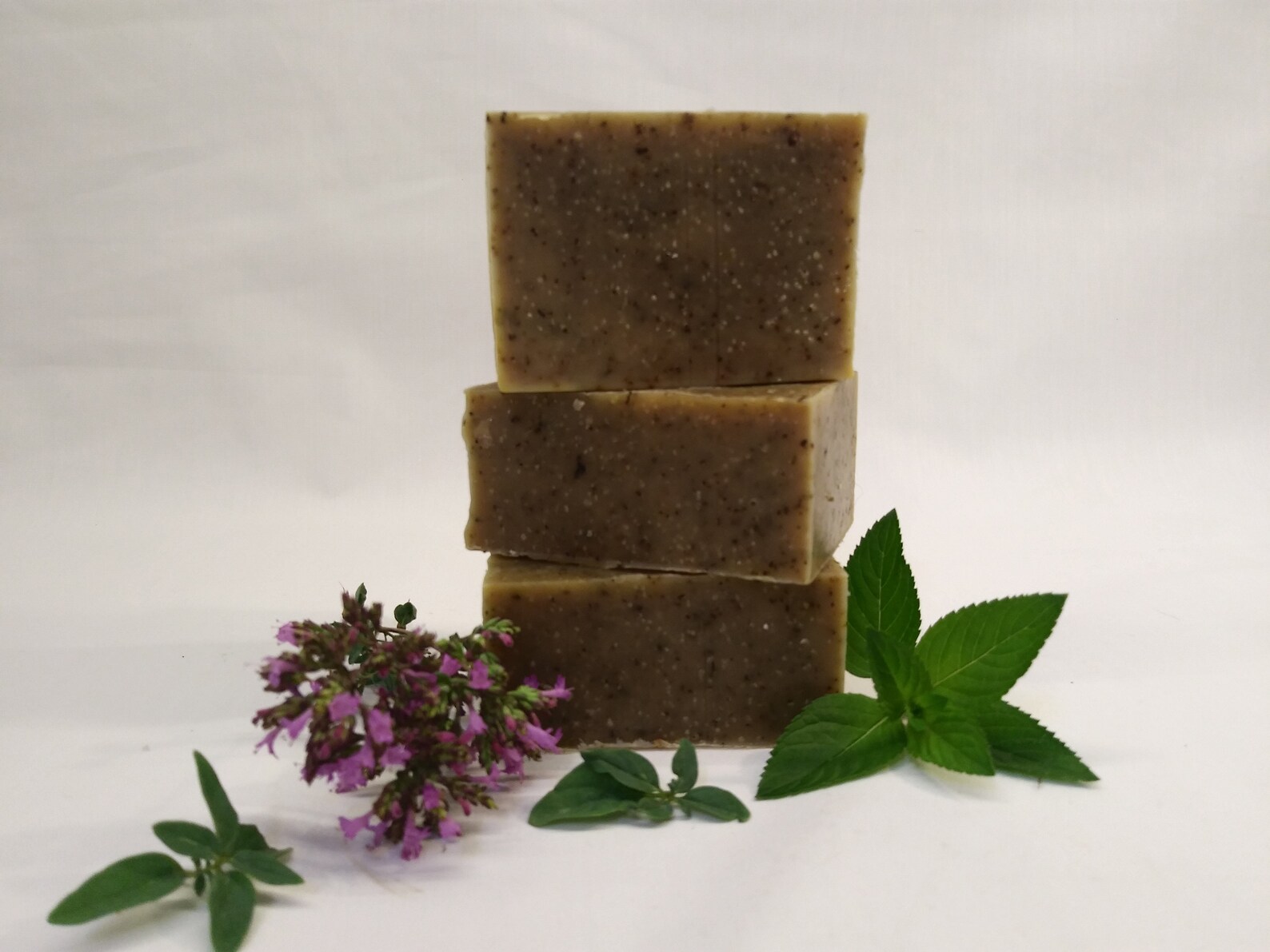 Organic Peppermint Oregano Soap Bar Vegan Handmade Artisan Etsy