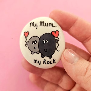 Mi mamá, mi piedra de recuerdo, regalo sentimental para el Día de la Madre, cumpleaños o aniversario.