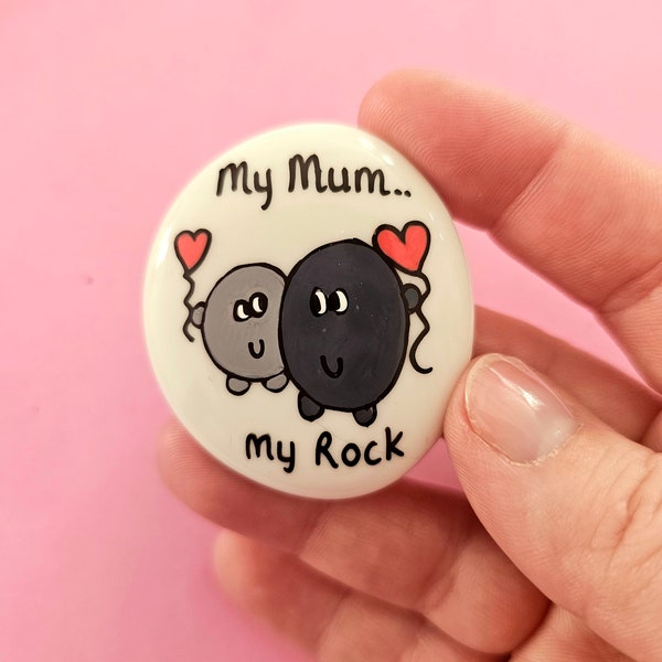 My Mum My Rock Pebble Keepsake, Sentimental Gift for Mother's Day, Birthday or Anniversary