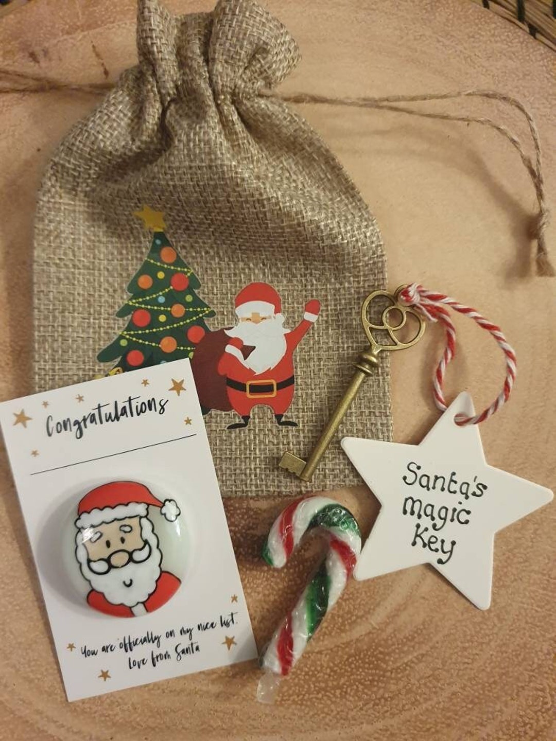 Nice List Gift Pack. Christmas Eve Box Filler . Santa Pebble. Etsy UK