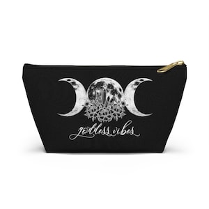 Goddess Vibes Makeup Bag Stash Bag Clutch - 2 tamanhos!