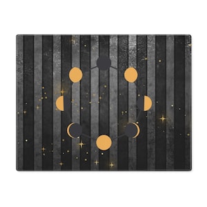 Altar Cloth Tarot Card Mat Placemat Moon Phases Witch Wiccan