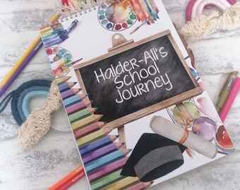 First Day of School Photo Prop, School Memory Notebook, Starting School Gift, Memories Journal