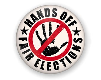Protect Fair Elections Button or Magnet