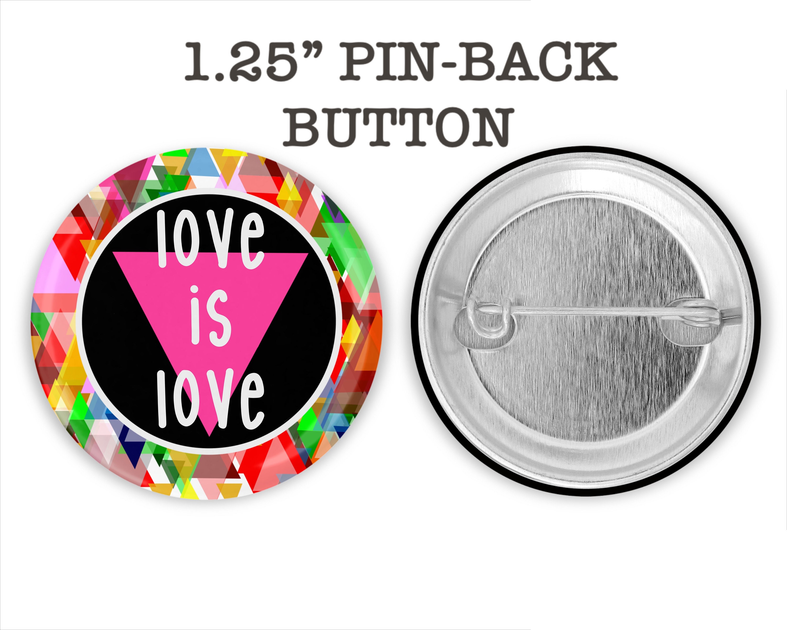 Love is Love Button Love is Love Pin Love is Love Etsy
