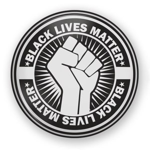 Black Lives Matter Button, Black Lives Matter Pin, Black Loves Matter Magnet, BLM Button, BLM Pin, BLM Protest Pin, Black Lives Matter Badge