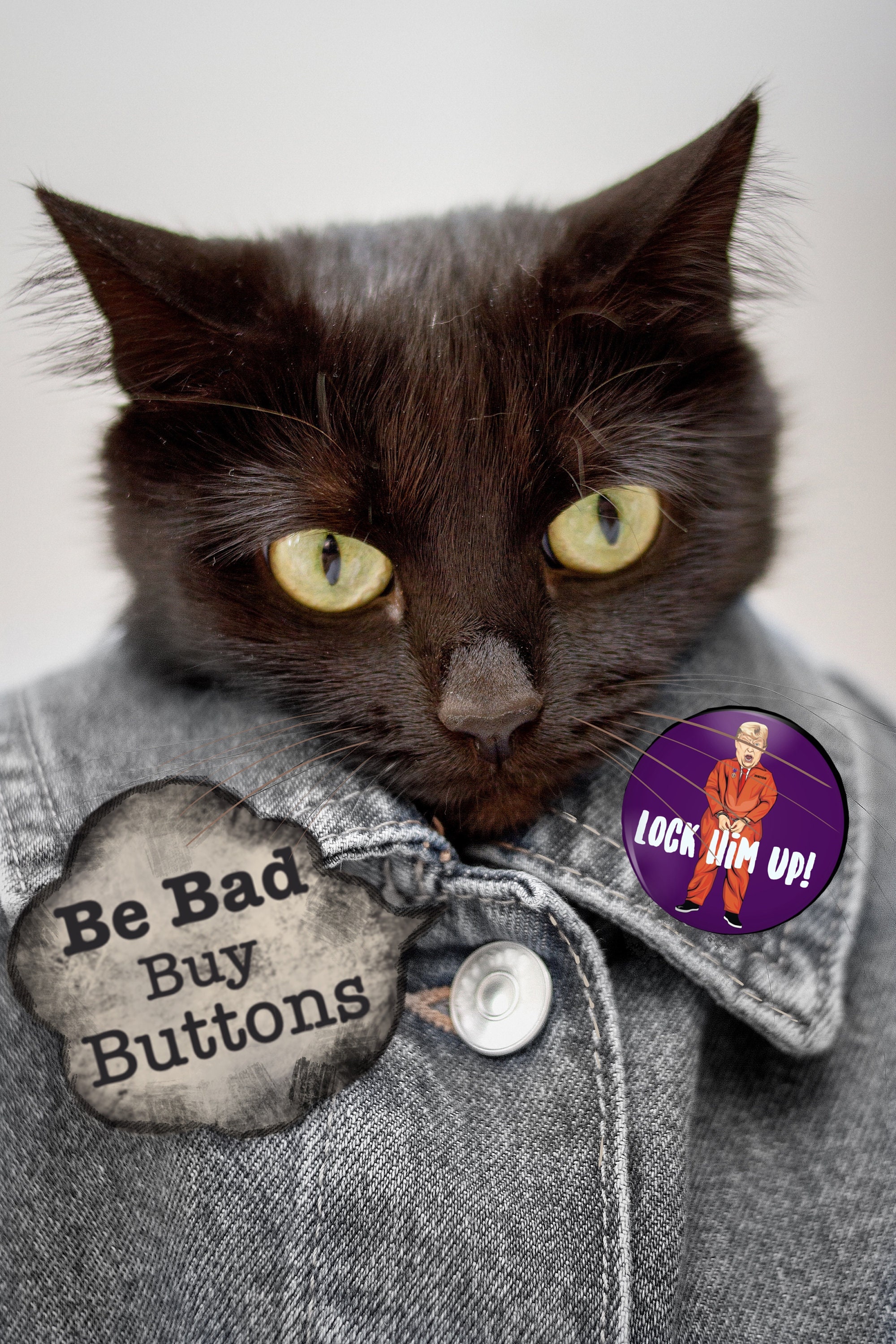 Lock Him Up Lock Him up Button Lock Him up No More Etsy