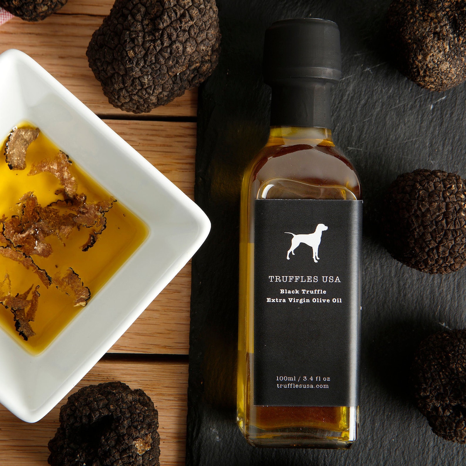 Black Truffle Extra Virgin Olive Oil 3.4oz 100ml Etsy