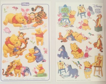 Calidad De Winnie The Pooh /& Tigger Láser Pegatinas de los lechones