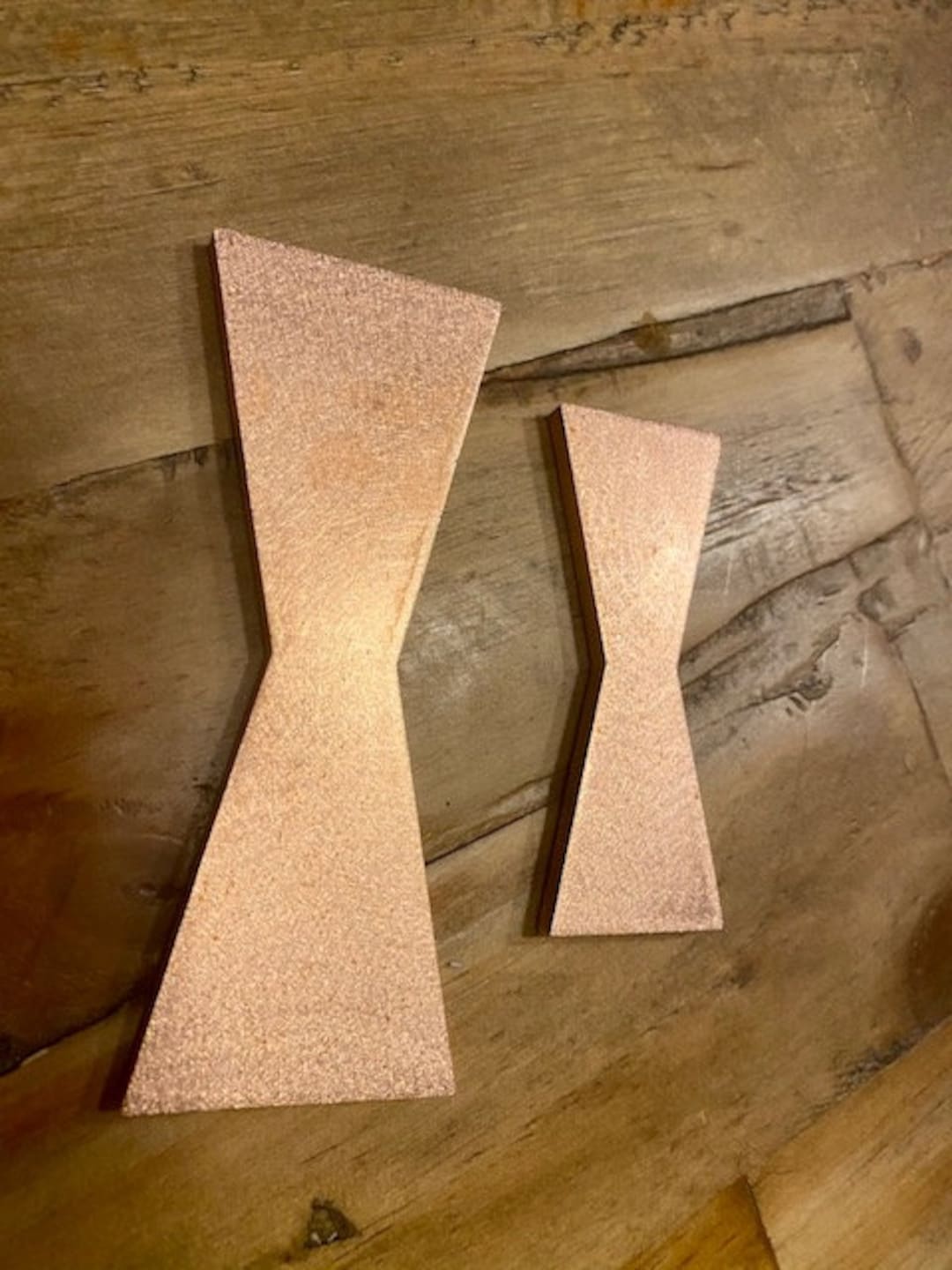 Solid Copper Bow Tie, Butterfly Inlay, Wood Working, Table, Joinery, Custom Etsy