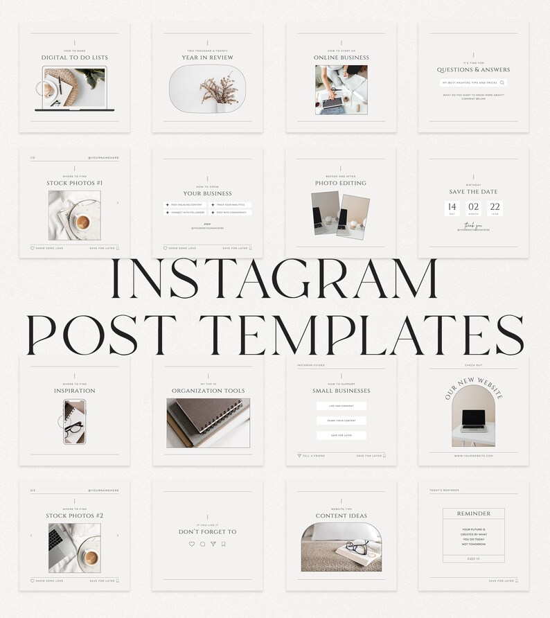 Instagram Post Template Instagram Story Template Instagram Etsy