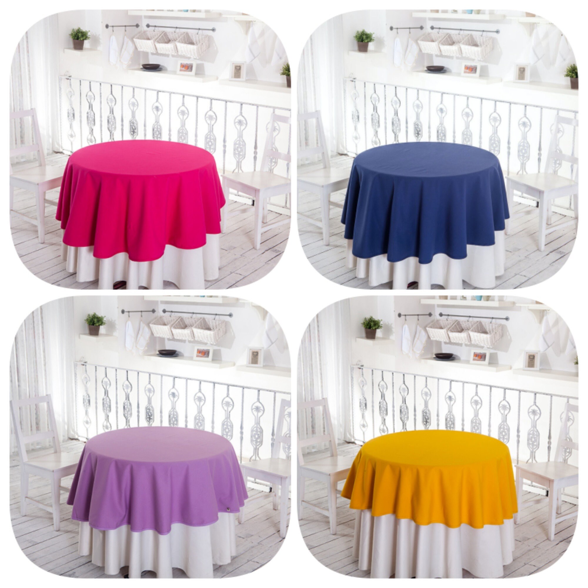 English Linen Cotton tablecloths Etsy