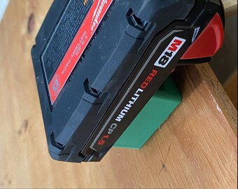 Milwaukee M18 Battery Wall Mount - 4 Pack