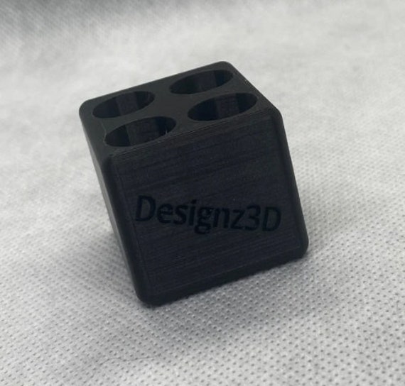  Designz3D 510 Cartridge, Pens and Battery Holder - 9 Spaces  Puck (Black) : Office Products