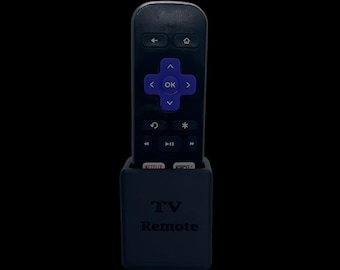 Remote Controller Wall Mount Holder for Roku, Short-Term Rentals, Home, Hole-Free