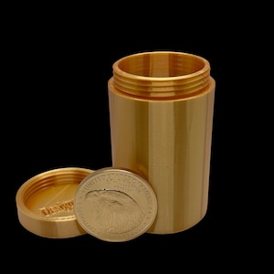 1oz Gold Coin Holder, Airtight (holds 20) - Etsy