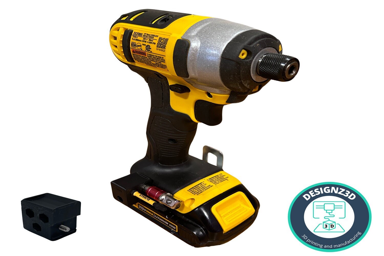 How to change drill bit dewalt 20v max dcf885 hotsell