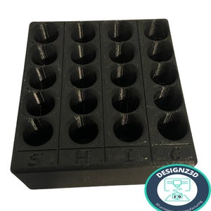 510 Cartridge Holder, Extraction, Dispensary (Holds 20)