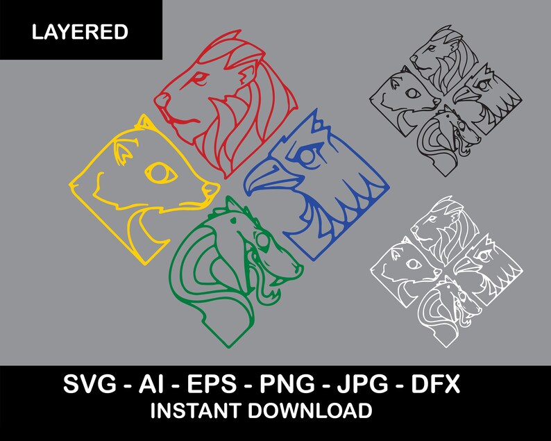 Free Free 66 Hogwarts House Svg SVG PNG EPS DXF File