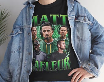 Limited Matt Lafleur Homage Tshirt Green Bay Football Graphic Tee, Matt Lafleur Shirt, Gift for Women and Men Unisex T-Shirt A3
