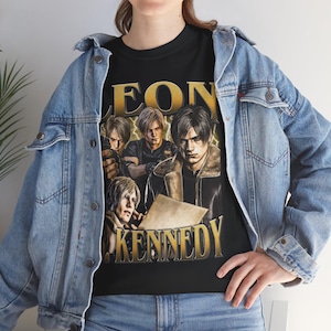 Limited Leon S. Kennedy Vintage Shirt, Gift For Women and Man Unisex T-Shirt V-V130