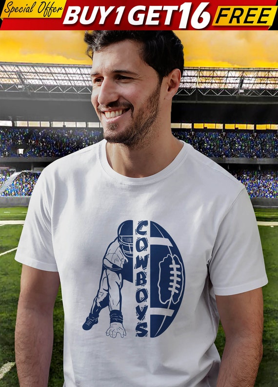 Cowboys half and half jersey cheap
