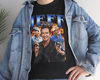 Limited Jeff Probst Vintage Shirt, Jeff Probst Presenter Homage Shirt, Television Presenter Tee, Jeff Probst Survivor 90s Shirt A73