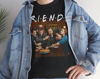 Supernatural Vintage Shirt, Supernatural Retro Homage, Friends Supernatural shirt, Sam-Winchester Shirt, Dean-Winchester Shirt A170