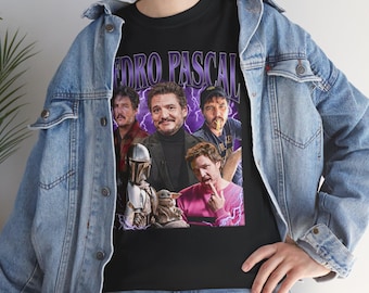 Vintage Pedro Pascal Shirt, Retro Funny Pedro Pascal Shirt, PEDRO PASCAL Shirt, Pedro Pascal Fans Gift, Retro 90s A42