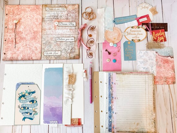 Build A Journal Kit/diy Journal 