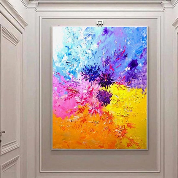 Large Wall Painting Etsy