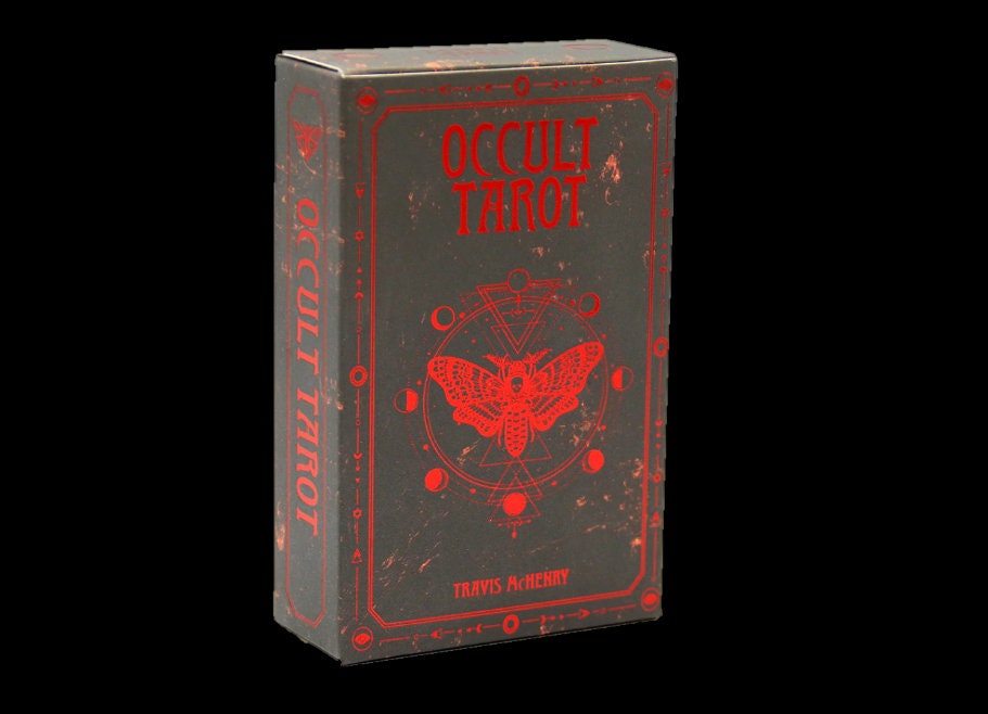 Set Deck Tarot 78 Divination Cards Oracle Card Family Party Playing Board Solomonic Ancient Magickal