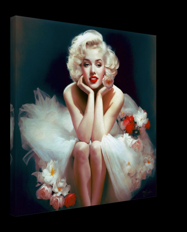 Discover Poster Di Marylin Monroe indossa un abito da balletto