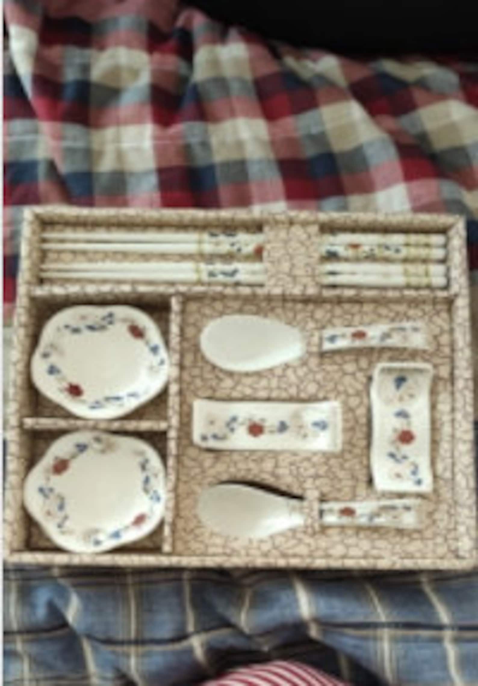 Japanisches Sushi Besteck Set Kreatives Wind Keramik Geschirr | Etsy
