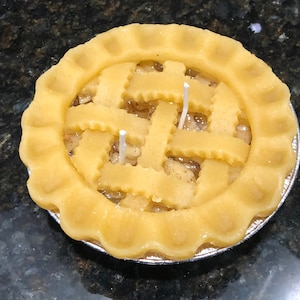 Apfelkuchen Kerze