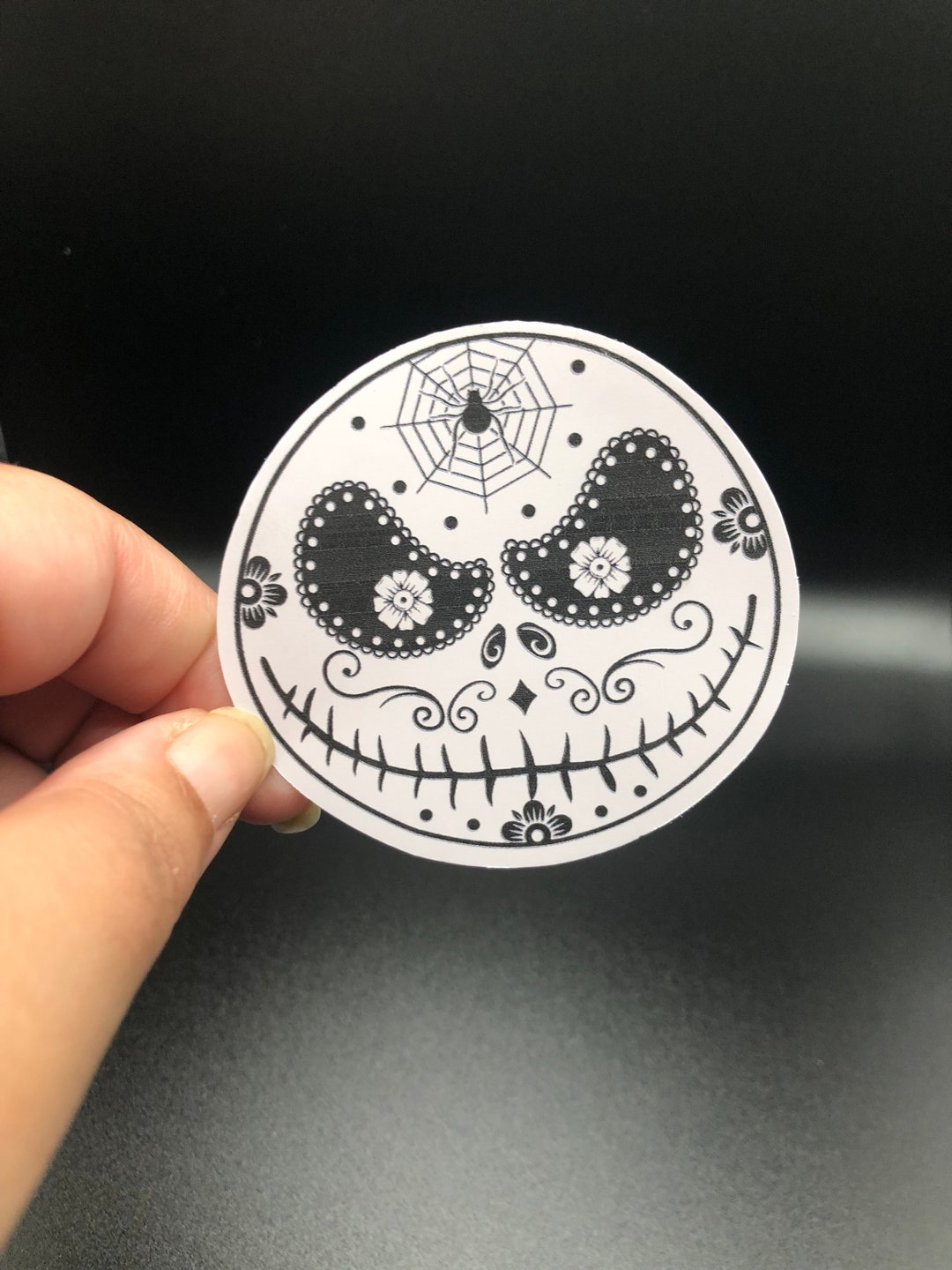 Day of the Dead Dia De Los Muertos Sugar Skull Jack - Etsy