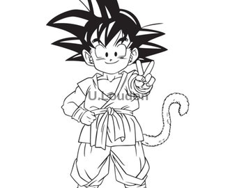 Goku Svg Etsy