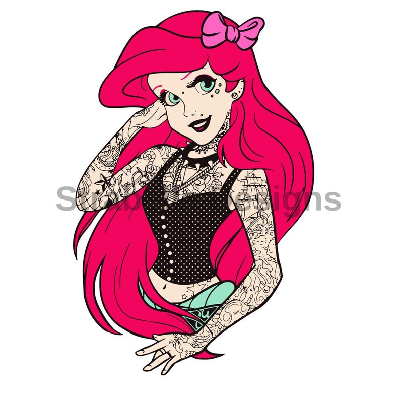 Download Punk Disney Princess svg disney svg punk princess svg ...