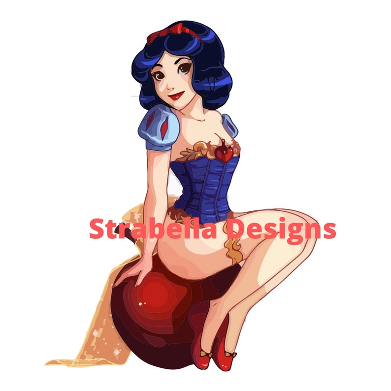 Download INSTANT DOWNLOAD Disney Princess svg disney svg pinup | Etsy