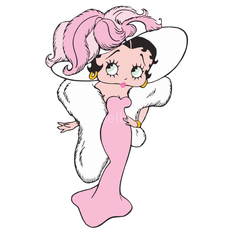 Download Betty Boop SVG betty boop vector cartoon vector cartoon | Etsy